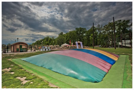 SR areal-hluboka-nad-vltavou - nafukovaci-trampolina